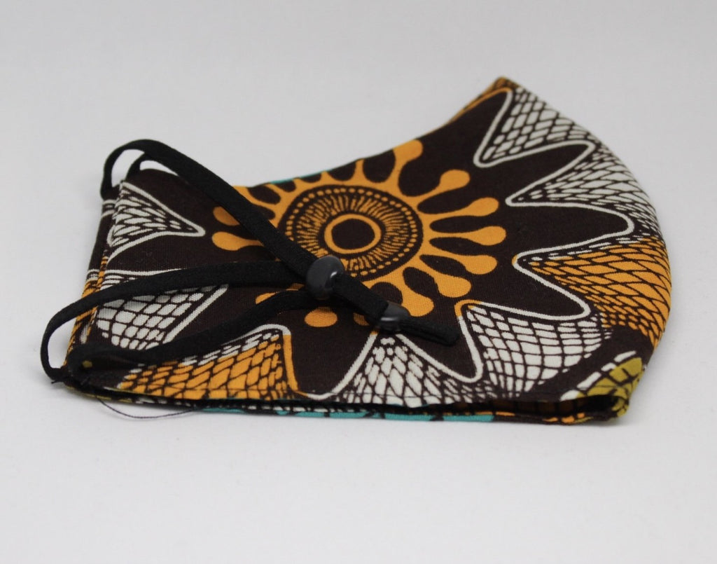 African Print Face (Covering) Mask